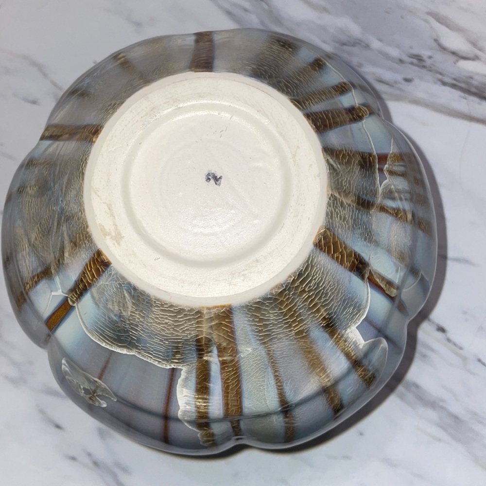 Bill Campbell pottery signed iridescent vase - Picture 5 of 6